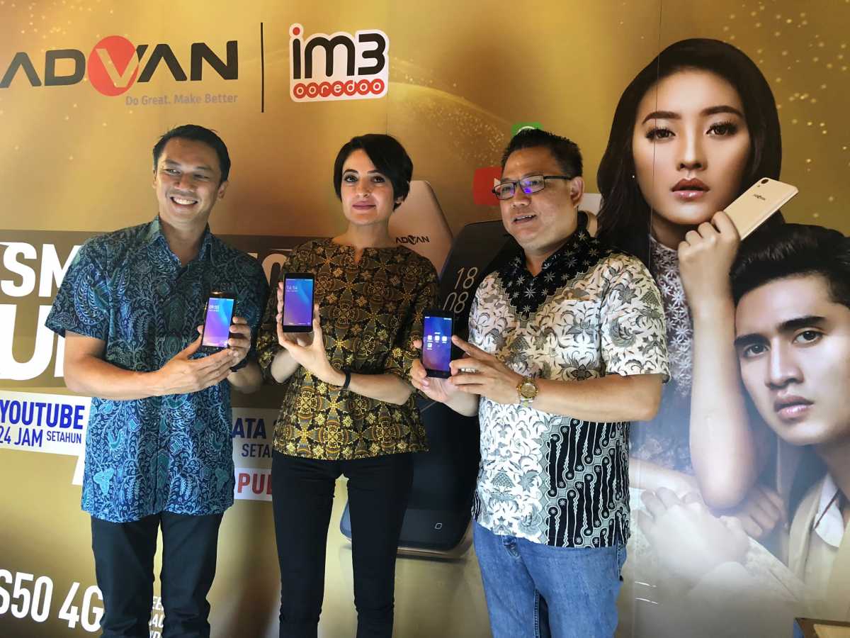 IM3 Ooredoo Dan Advan Luncurkan Paket Smartphone 4G