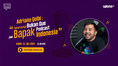 Uzone Talks - Adriano Qolbi: 'Seharusnya Bukan Gue yang Jadi Bapak Podcast'