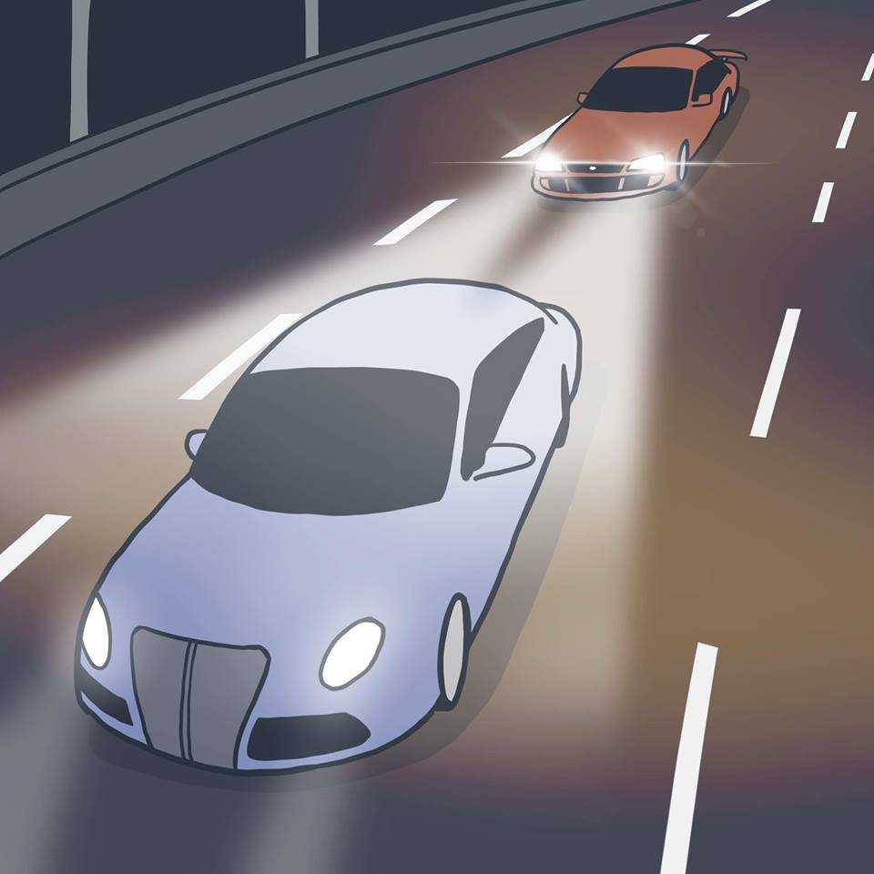 Komik: Tips Biar Pengendara Dibelakang Gak Bikin Silau Karena Sorotan Lampu Jauh Komik: Tips Biar Pengendara Dibelakang Gak Bikin Silau Karena Sorotan Lampu Jauh