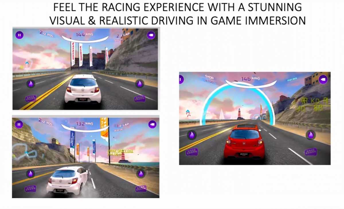 Honda Luncurkan Game Brio Virtual Drift Challenge di Indonesia Honda Luncurkan Game Brio Virtual Drift Challenge di Indonesia