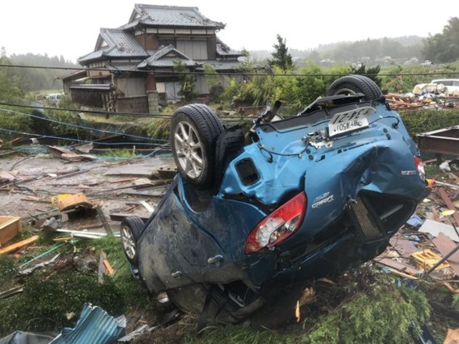 Mengenaskan, Ini Deretan Mobil Korban Amukan Badai Hagibis di Jepang Mengenaskan, Ini Deretan Mobil Korban Amukan Badai Hagibis di Jepang