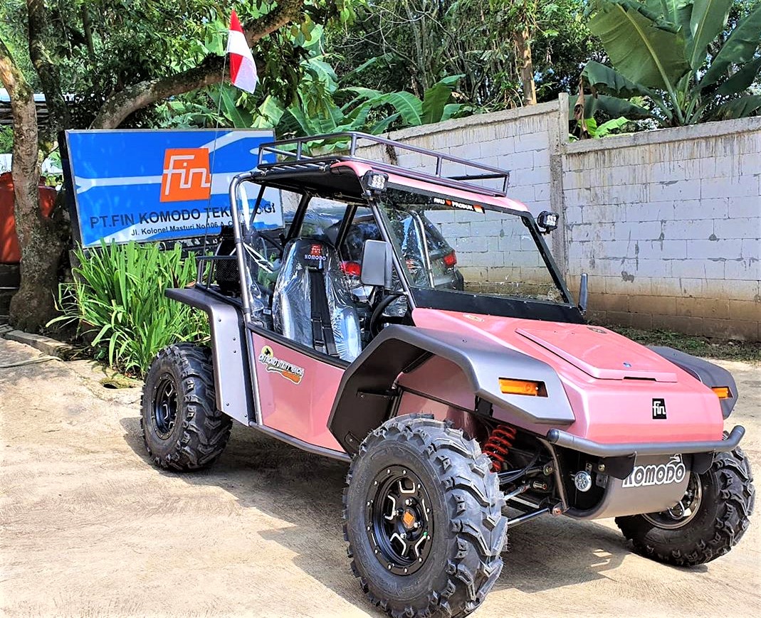 FOTO: Meskipun Warna Pink, FIN Komodo Terlihat Gahar FOTO: Meskipun Warna Pink, FIN Komodo Terlihat Gahar
