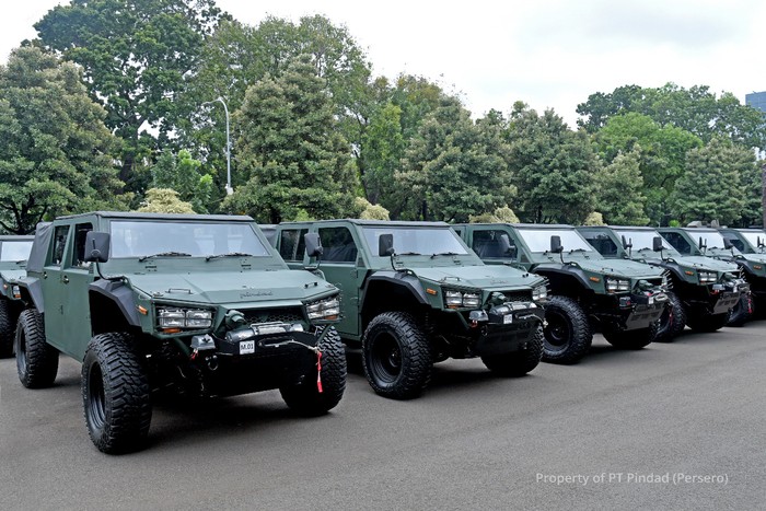 Puluhan Mobil Taktis Maung Siap Mengaum di TNI Puluhan Mobil Taktis Maung Siap Mengaum di TNI