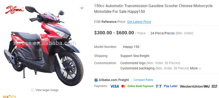 Happy 150cc deals