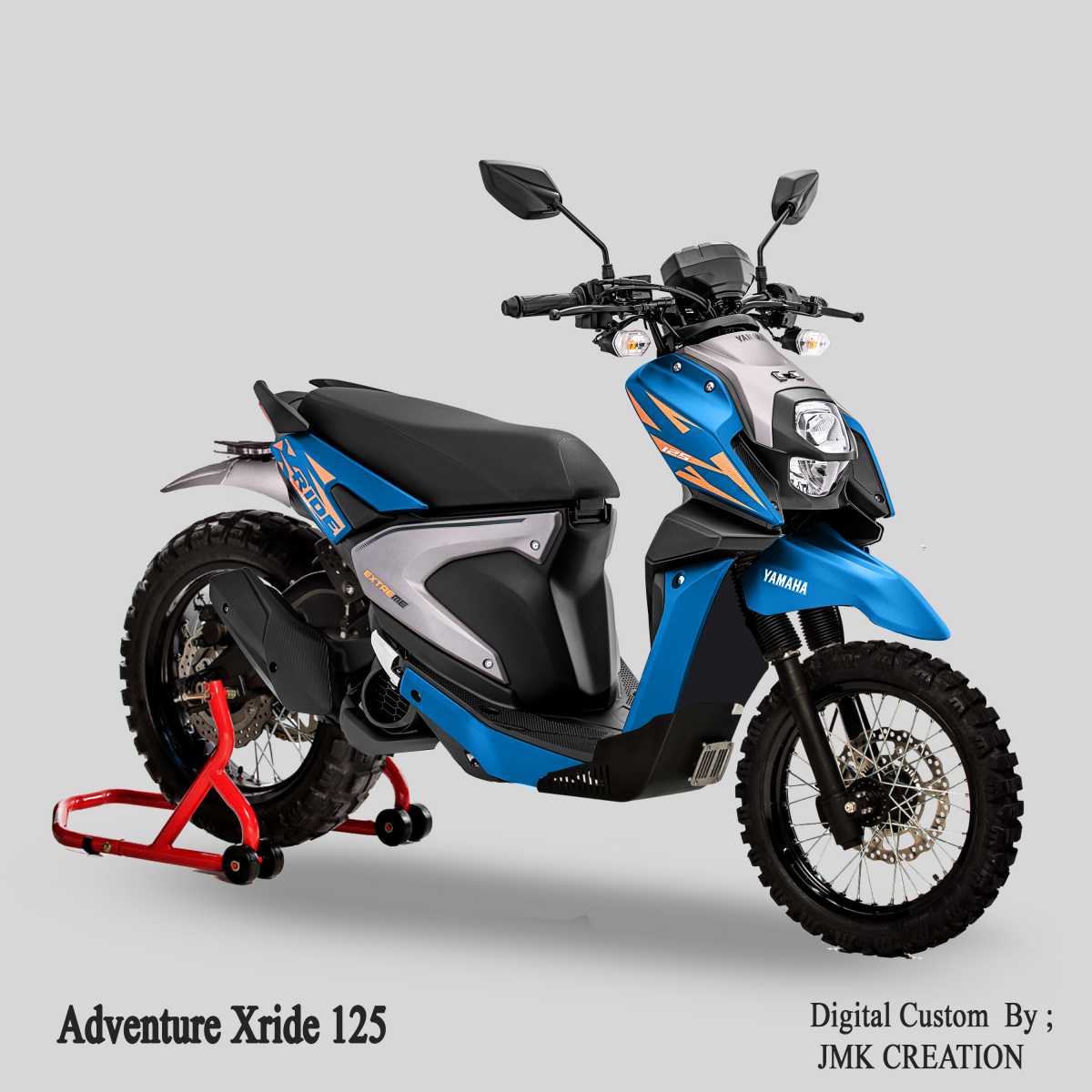 Referensi Modifikasi Skutik 125cc Yamaha, Keren! Referensi Modifikasi Skutik 125cc Yamaha, Keren!