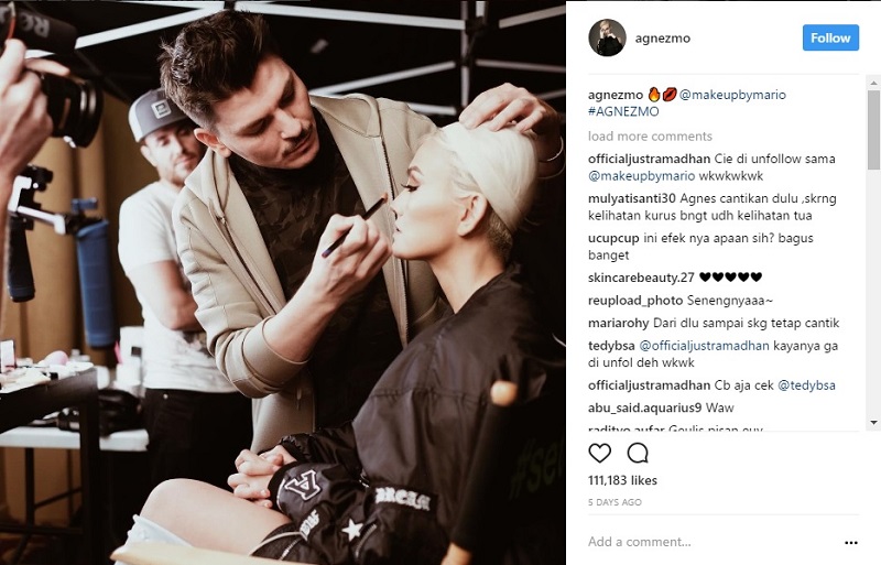 Agnez Mo Didandani Makeup Artist Kelas Hollywood Agnez Mo Didandani Makeup Artist Kelas Hollywood