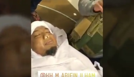 Beredar Wajah Almarhum Ustaz Arifin Ilham Terlihat Senyum Beredar Wajah Almarhum Ustaz Arifin Ilham Terlihat Senyum