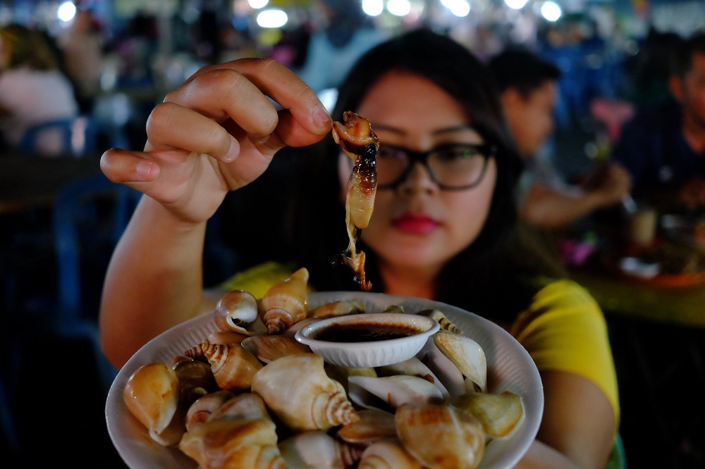 Gonggong, Kuliner Khas Tanjung Pinang di Pulau Bintan Gonggong, Kuliner Khas Tanjung Pinang di Pulau Bintan