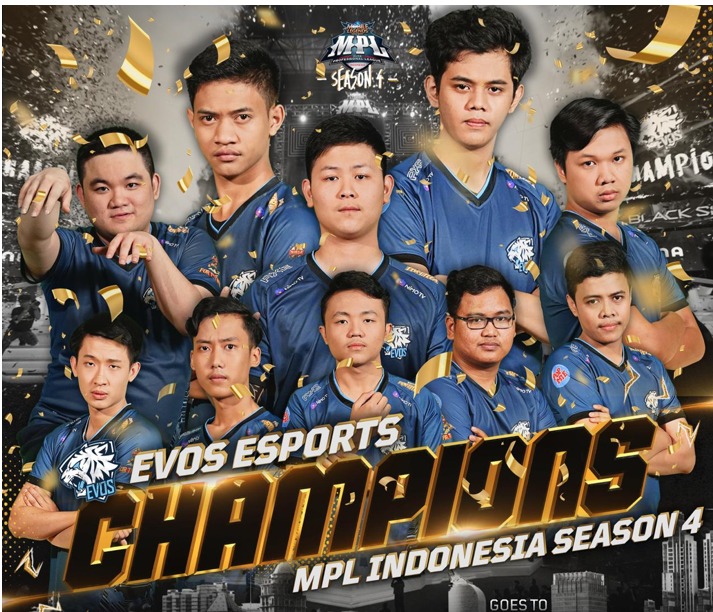 EVOS Juarai Mobile Legends Premier League Indonesia Season 4 EVOS Juarai Mobile Legends Premier League Indonesia Season 4
