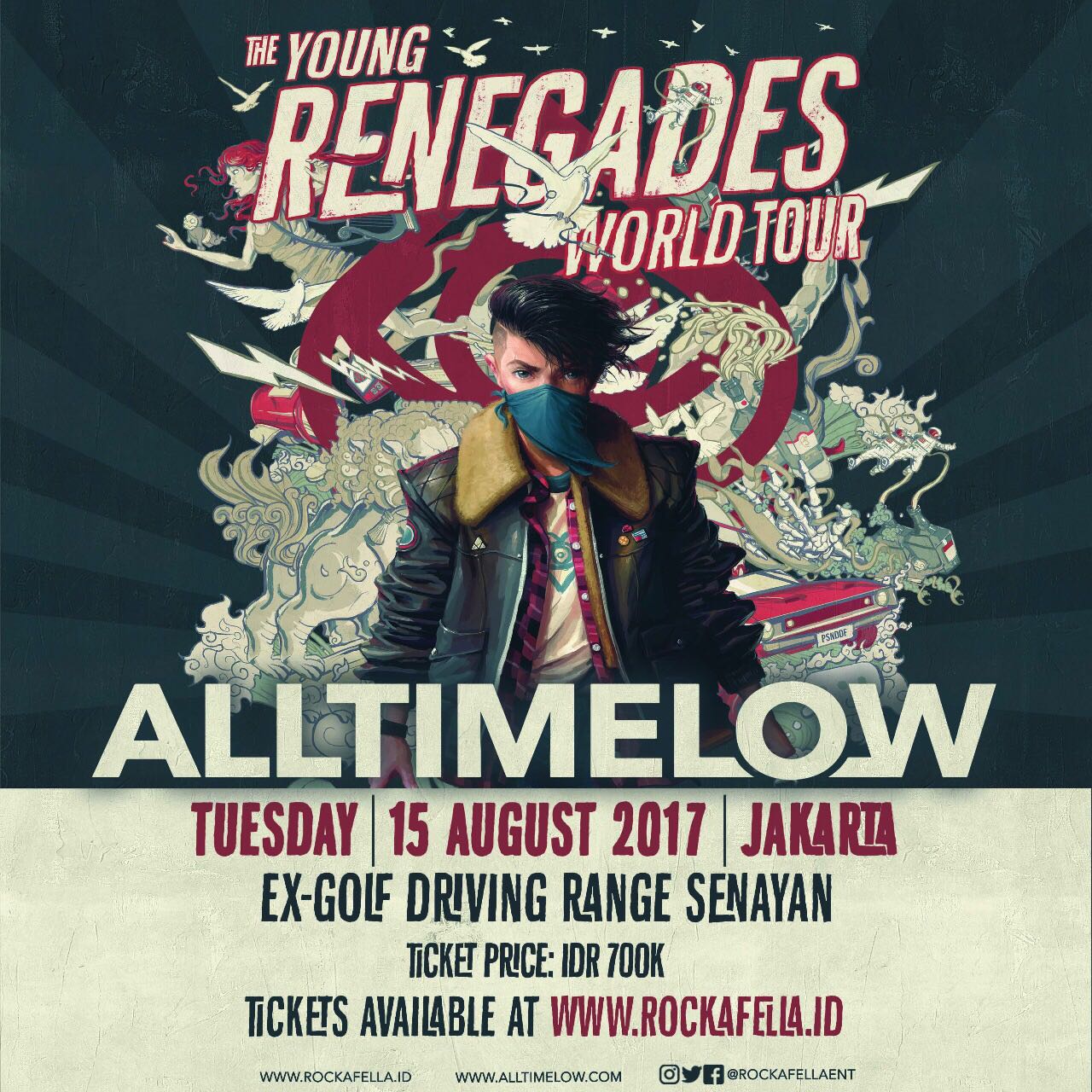 All Time Low Gelar Konser Ke-3 Kalinya di Jakarta All Time Low Gelar Konser Ke-3 Kalinya di Jakarta