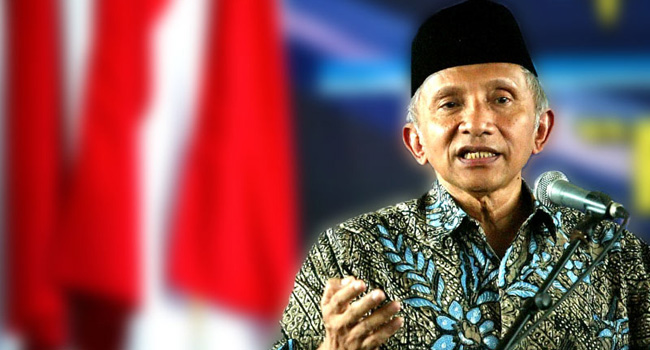 Amien Rais Batal Ikut Aksi 287 untuk Tolak Perpu Ormas Amien Rais Batal Ikut Aksi 287 untuk Tolak Perpu Ormas