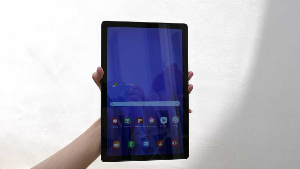 FOTO: Jelajah Bodi Tablet Rp5 Juta Samsung, Galaxy Tab A7 FOTO: Jelajah Bodi Tablet Rp5 Juta Samsung, Galaxy Tab A7