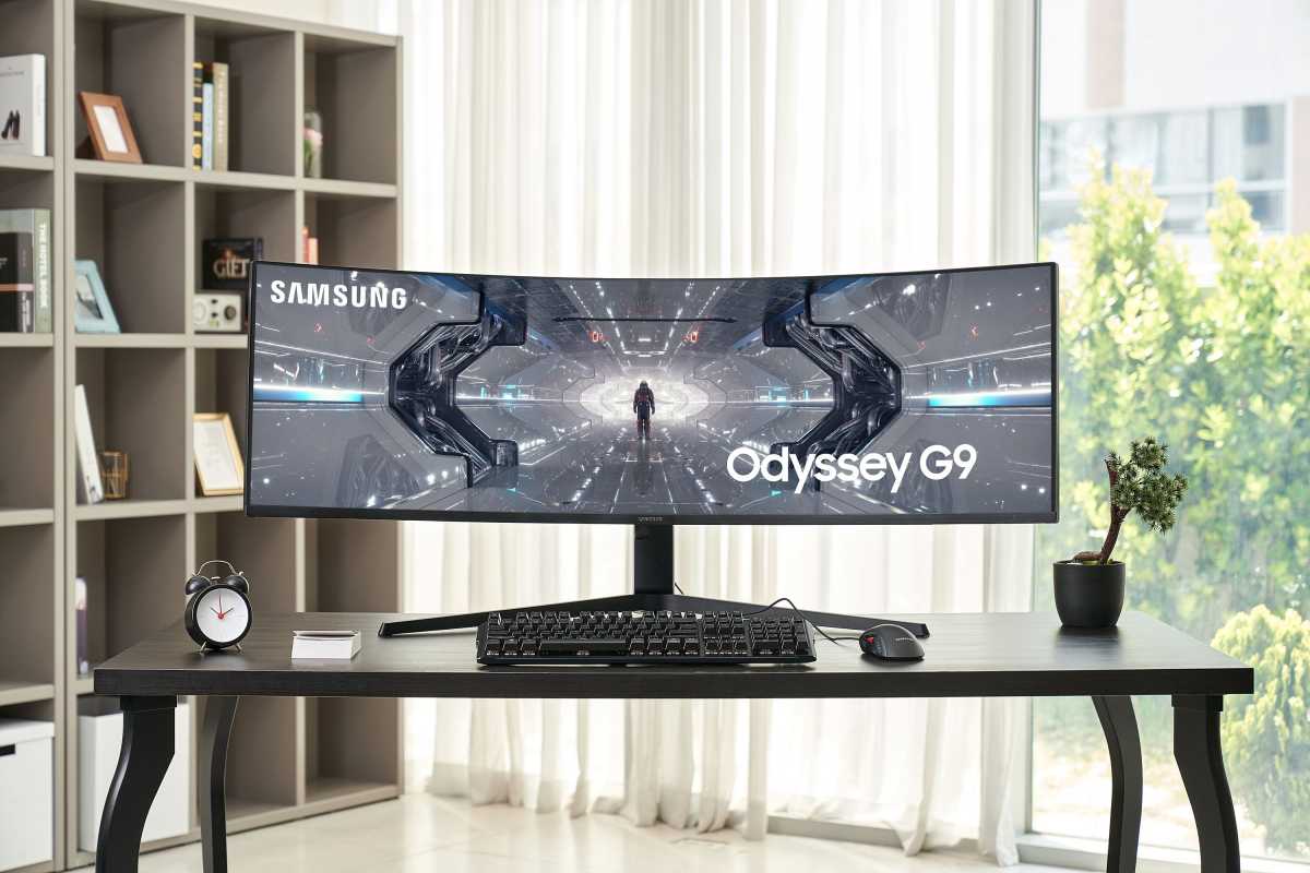 Foto: Melihat Samsung Odyssey G6 dari Berbagai Sisi Foto: Melihat Samsung Odyssey G6 dari Berbagai Sisi