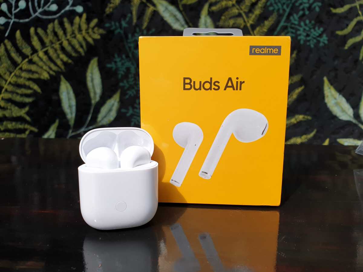 Foto: Detail Bodi Realme Buds Air Foto: Detail Bodi Realme Buds Air