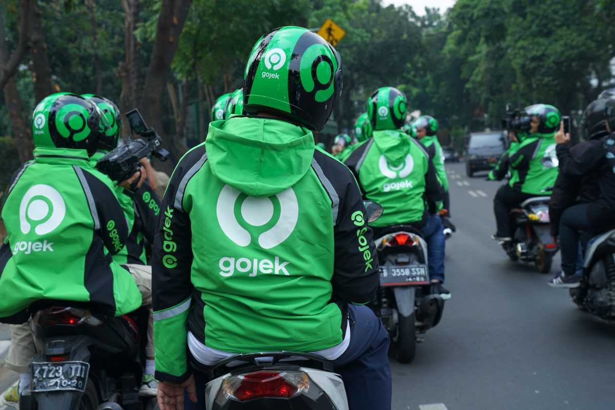 Jawaban Nadiem Soal Logo Baru Gojek, Bukan Obat Nyamuk atau Teletubbies kok Jawaban Nadiem Soal Logo Baru Gojek, Bukan Obat Nyamuk atau Teletubbies kok