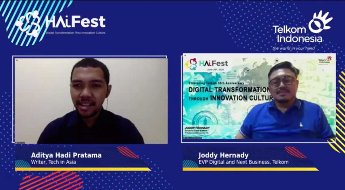 Telkom HAI Fest 2020: Transformasi Digital Harus Dimulai dengan Inovasi Budaya Telkom HAI Fest 2020: Transformasi Digital Harus Dimulai dengan Inovasi Budaya