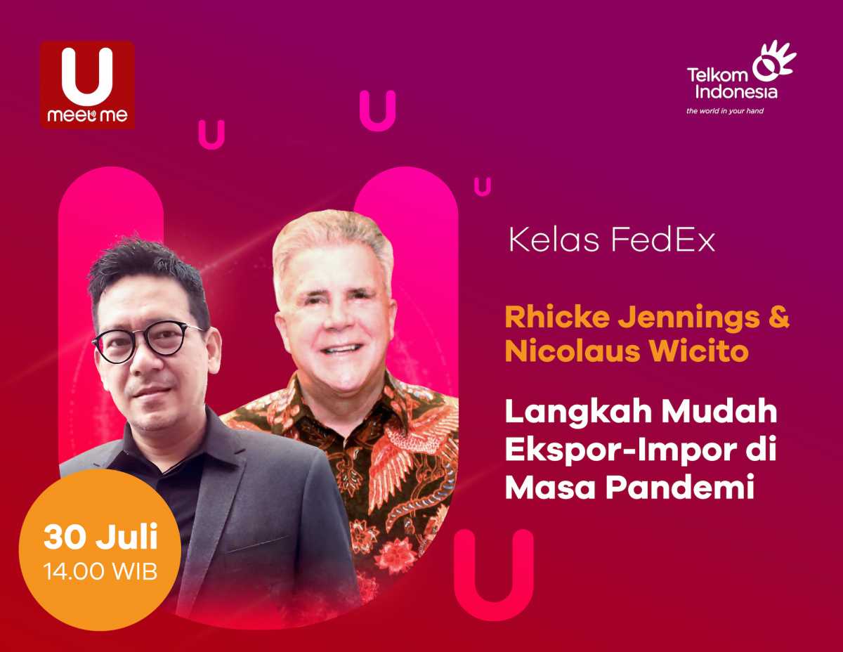 Ikuti Kelas Online UMeetMe dan FedEx Soal Adopsi Digital Efisiensi Logistik Ikuti Kelas Online UMeetMe dan FedEx Soal Adopsi Digital Efisiensi Logistik