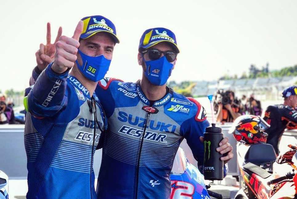 Joan Mir dan Alex Rins Raih Podium 1 dan 2 di MotoGP Eropa Joan Mir dan Alex Rins Raih Podium 1 dan 2 di MotoGP Eropa