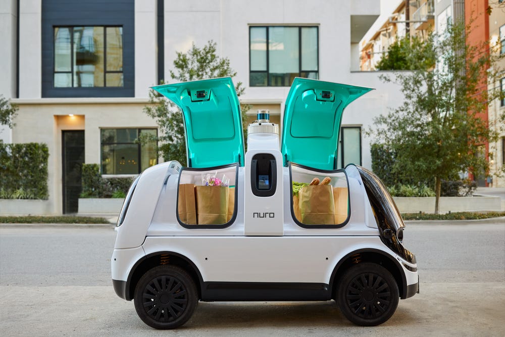 Nuro, Mobil Robotik Pertama yang Siap Jadi Kurir Belanjaan di 2021 Nuro, Mobil Robotik Pertama yang Siap Jadi Kurir Belanjaan di 2021