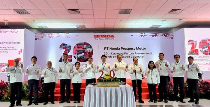 20 Tahun di Indonesia, Pabrik Honda Sudah Produksi Hampir 2 Juta Unit Mobil 20 Tahun di Indonesia, Pabrik Honda Sudah Produksi Hampir 2 Juta Unit Mobil