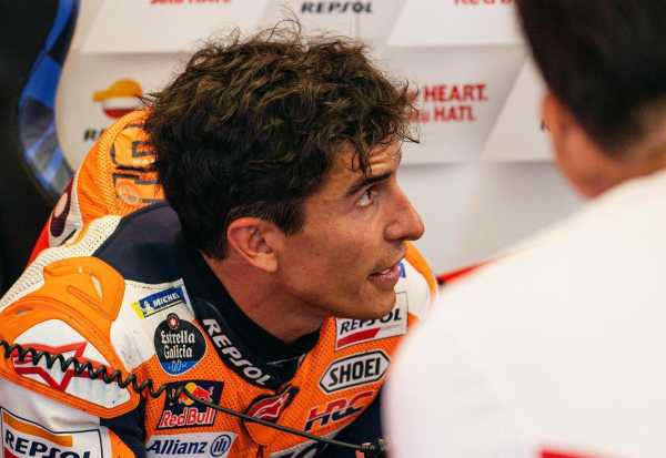 Marc Marquez Lebih Senang Jatuh Daripada Finis di Posisi Ke-10 Marc Marquez Lebih Senang Jatuh Daripada Finis di Posisi Ke-10