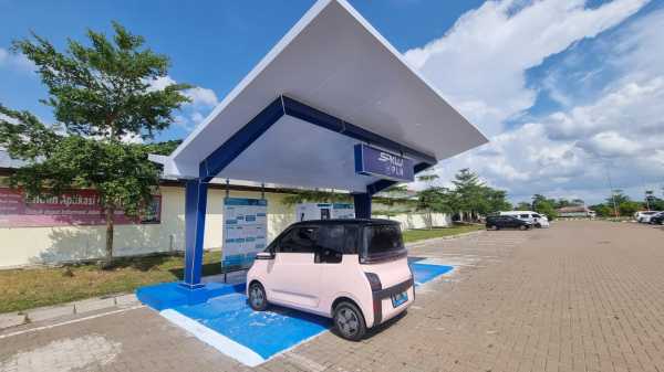 Bremm Journey 2023: Mudik ke Palembang, Cek SPKLU di Tol Trans-Sumatra Bremm Journey 2023: Mudik ke Palembang, Cek SPKLU di Tol Trans-Sumatra