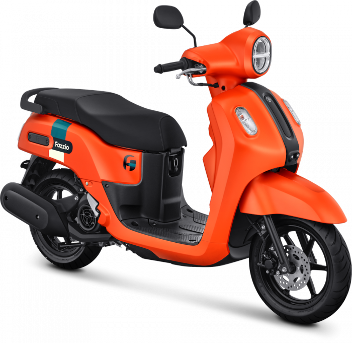 Tampilan Baru Yamaha Fazzio Hybrid, Ngejreng Dengan Warna Orange Tampilan Baru Yamaha Fazzio Hybrid, Ngejreng Dengan Warna Orange