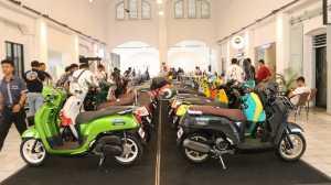 Yamaha Fazzio & Grand Filano Diadu di Kontes Modificlassy Medan