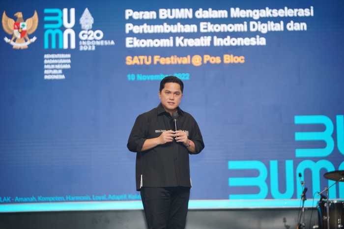 Was-was Resesi 2023, Erick Thohir: Ada 6 Sektor BUMN yang Jadi Prioritas Was-was Resesi 2023, Erick Thohir: Ada 6 Sektor BUMN yang Jadi Prioritas
