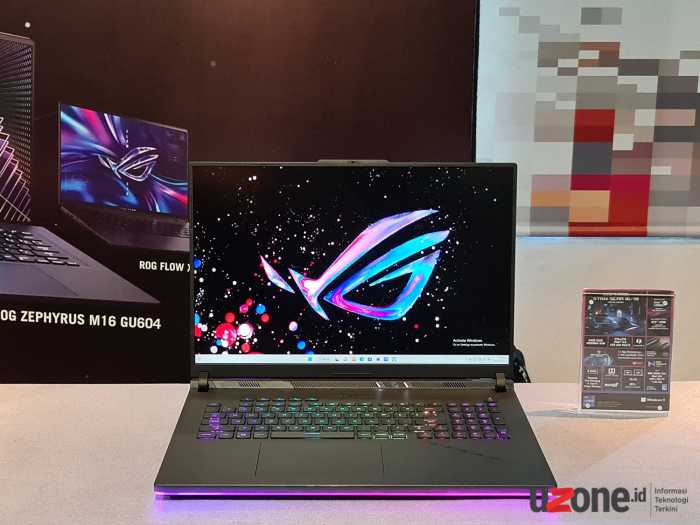 Laptop Asus ROG Tahun Ini Makin Sangar, Semuanya Pakai Intel 13th Gen Laptop Asus ROG Tahun Ini Makin Sangar, Semuanya Pakai Intel 13th Gen
