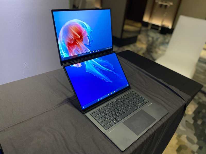 Spesifikasi Laptop Dua Layar Asus Zenbook DUO, Dijual Bulan Depan