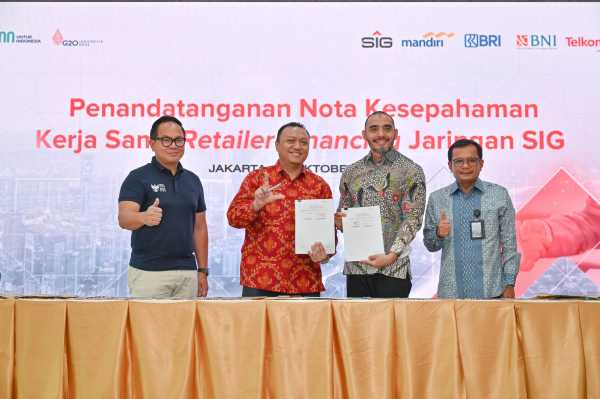 LinkAja Rangkul Semen Indonesia, Digitalkan Pembayaran Toko Bangunan LinkAja Rangkul Semen Indonesia, Digitalkan Pembayaran Toko Bangunan