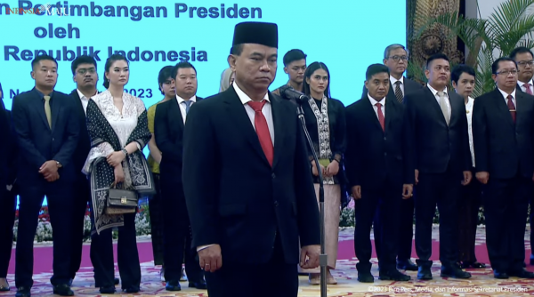 Budi Arie Setiadi Resmi Dilantik Jokowi Jadi Menkominfo Budi Arie Setiadi Resmi Dilantik Jokowi Jadi Menkominfo