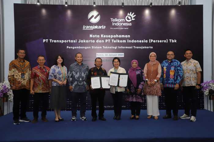 Telkom-Transjakarta Kolaborasi, Siap Upgrade Infrastruktur dan SDM Telkom-Transjakarta Kolaborasi, Siap Upgrade Infrastruktur dan SDM