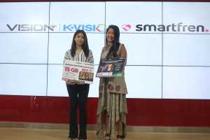 Smartfren Rilis Kartu Perdana Vision+, Gratis Akses Konten Streaming