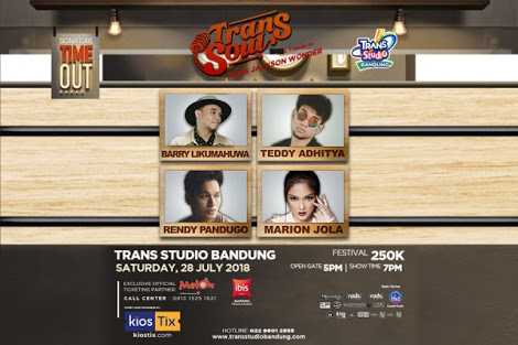 Kolaborasi Musisi di Trans Soul A Tribute to Bruno Mars, Michael Jackson & Stevie Wonder Kolaborasi Musisi di Trans Soul A Tribute to Bruno Mars, Michael Jackson & Stevie Wonder