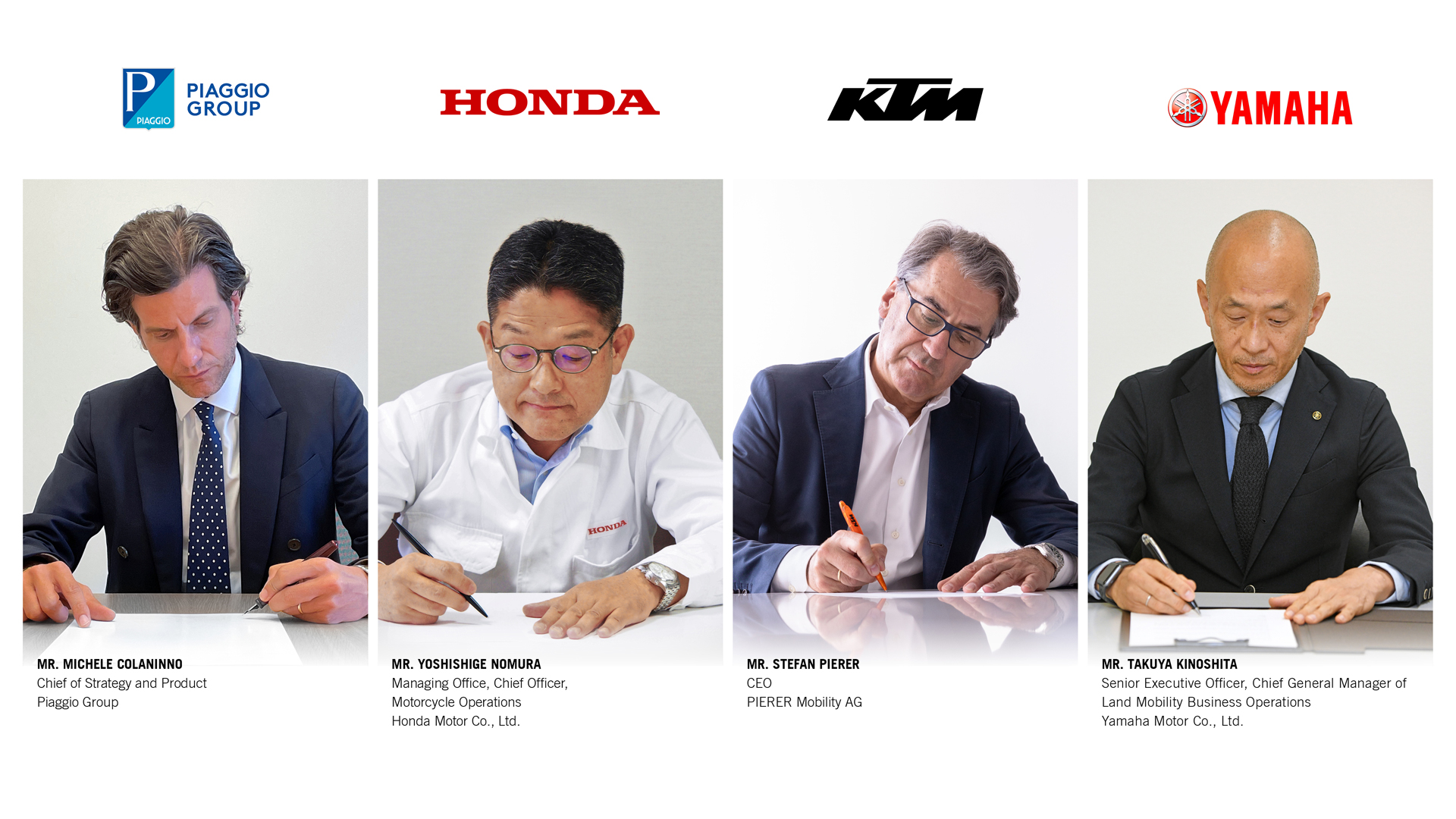 Baterai Motor Listrik Piaggio, Honda, KTM dan Yamaha Bisa Saling Ditukar Baterai Motor Listrik Piaggio, Honda, KTM dan Yamaha Bisa Saling Ditukar
