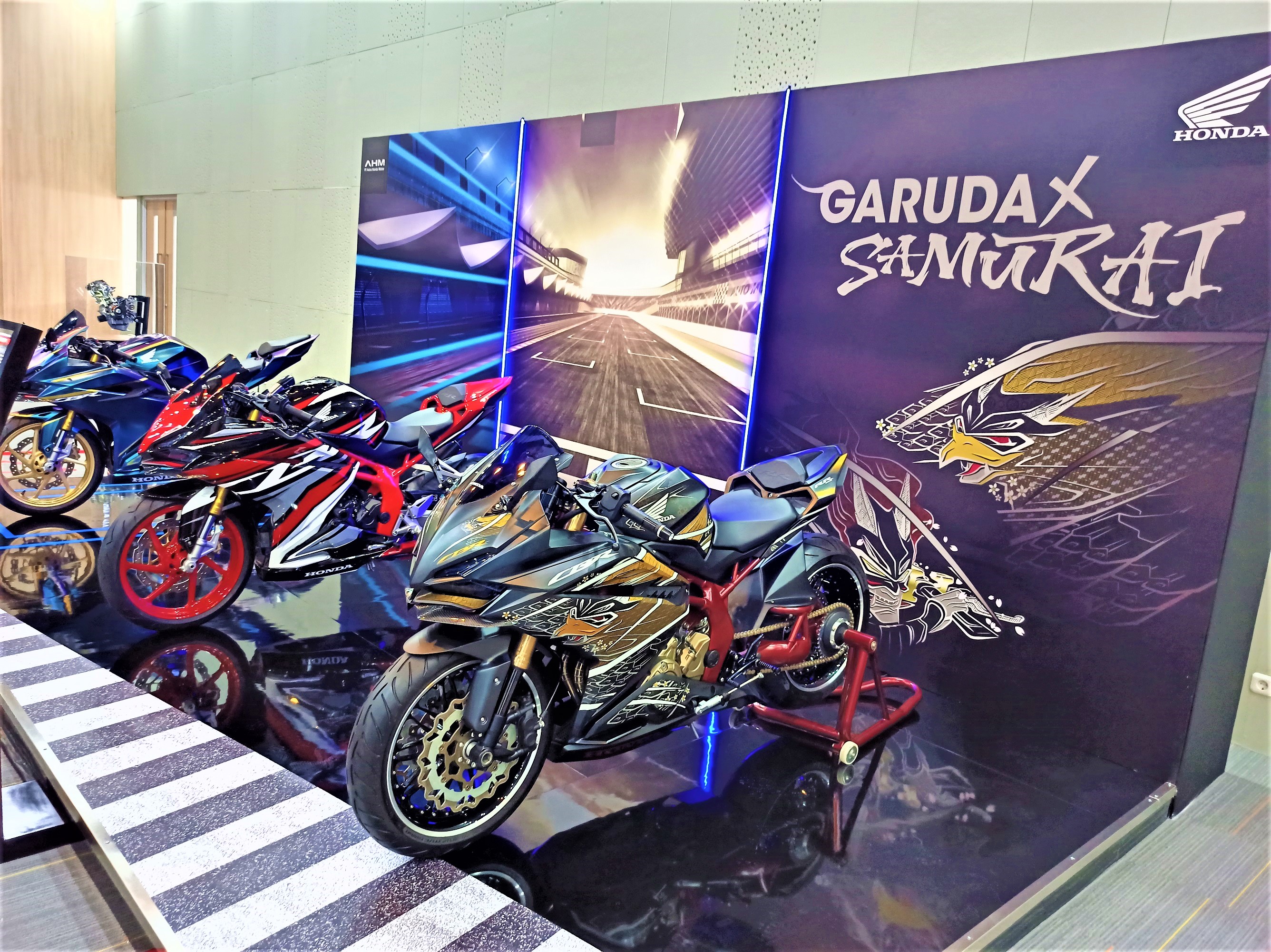 Makna Garuda X Samurai Pada  Honda CBR250RR SP Quick 