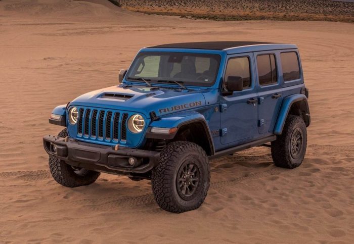 Jeep Wrangler Rubicon Terbuas 