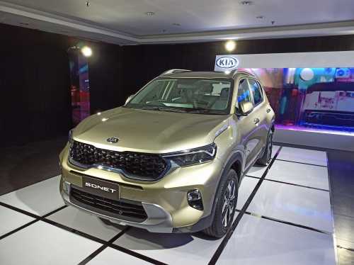 Foto Interior Dan Eksterior Kia Sonet Yang Menawan