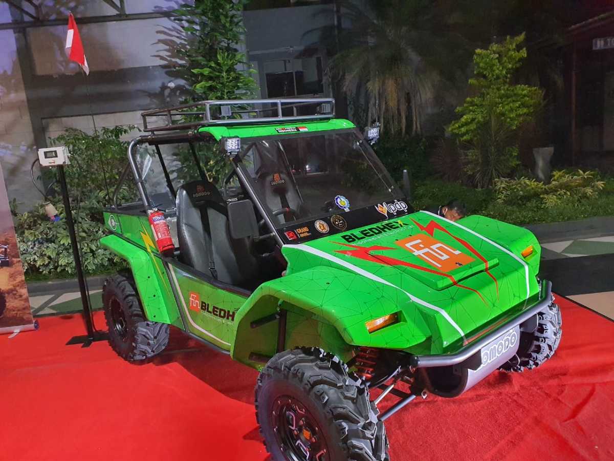 FOTO: FIN Komodo Bledhex, Mobil Offroad Lokal Bertenaga Listrik FOTO: FIN Komodo Bledhex, Mobil Offroad Lokal Bertenaga Listrik