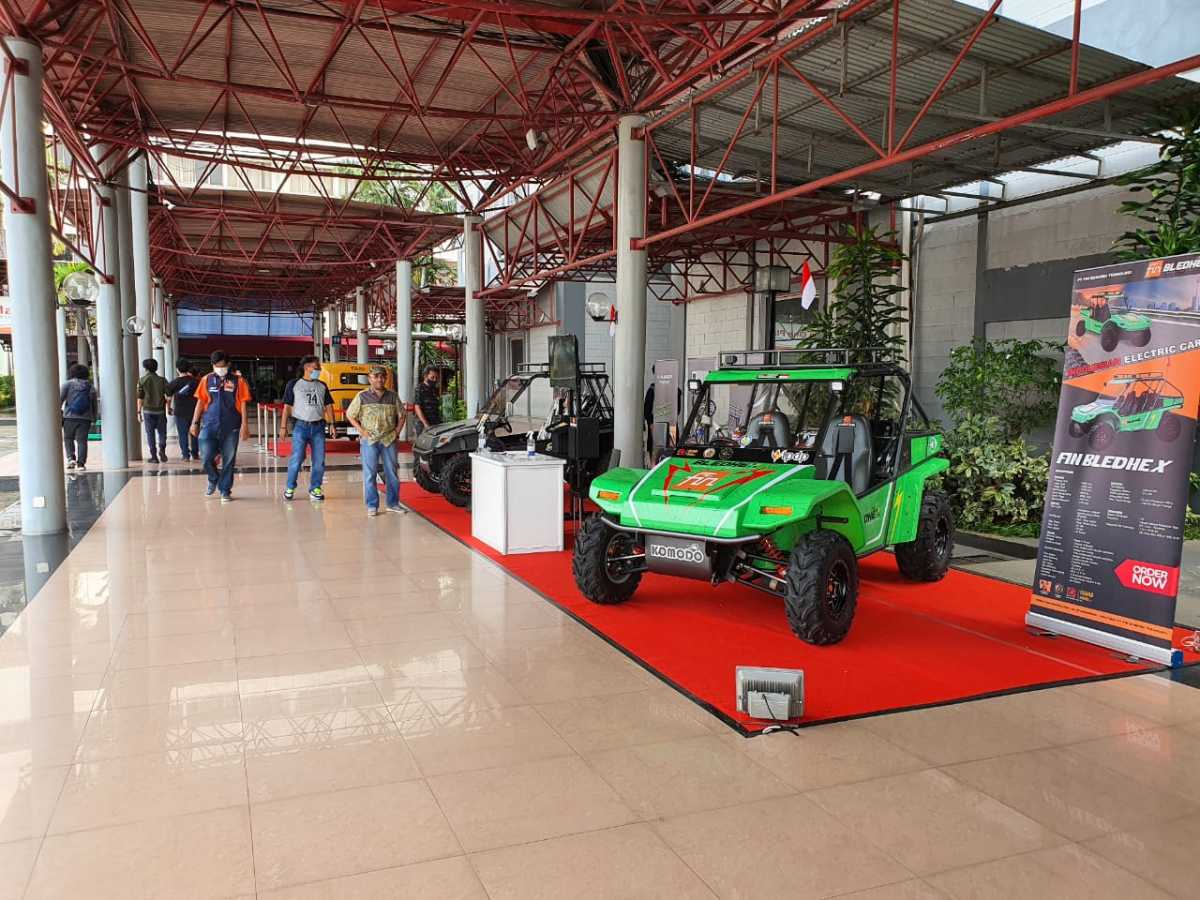 FIN Komodo Bledhex Mejeng di IIMS 2021, Mobil Lokal Offroad Listrik Nih! FIN Komodo Bledhex Mejeng di IIMS 2021, Mobil Lokal Offroad Listrik Nih!