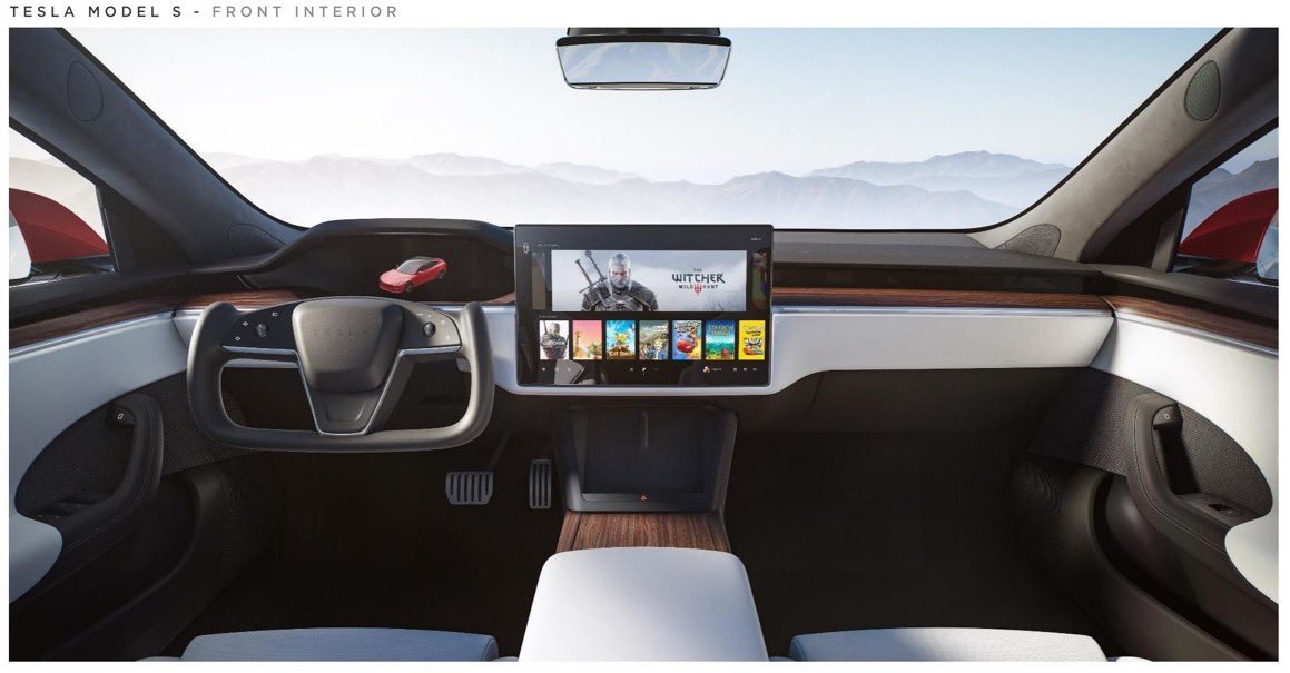 Tesla Model S Terbaru Bisa Mainkan Game Cyberpunk 2077 Tesla Model S Terbaru Bisa Mainkan Game Cyberpunk 2077