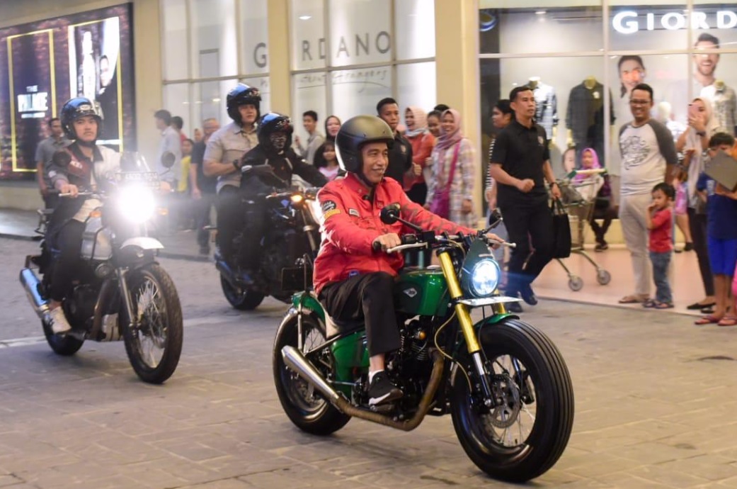 royal enfield jokowi