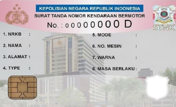 Nih, Bentuk STNK yang Baru Mirip e-SIM Nih, Bentuk STNK yang Baru Mirip e-SIM