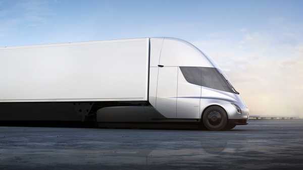 Tesla Semi, Truk Listrik Besutan Elon Musk Siap Diproduksi Tesla Semi, Truk Listrik Besutan Elon Musk Siap Diproduksi