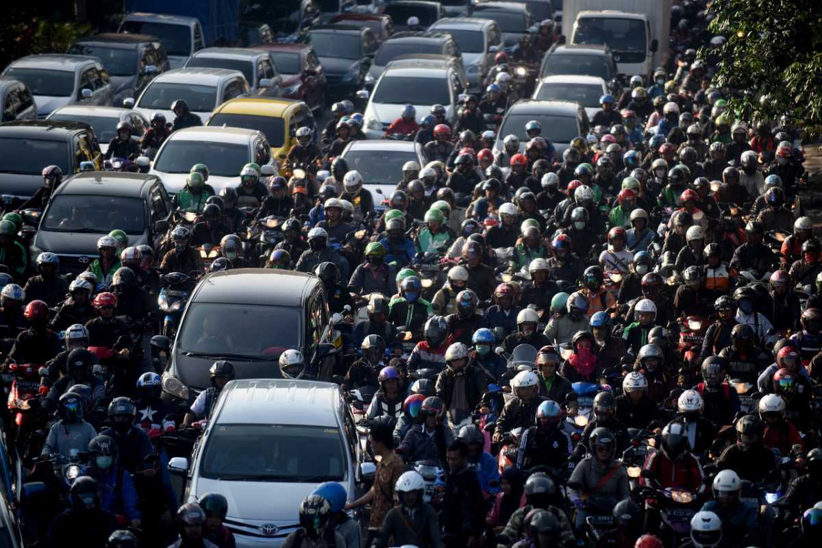 Ini Rekayasa Lalu Lintas Hindari Demo UU Cipta Kerja Ini Rekayasa Lalu Lintas Hindari Demo UU Cipta Kerja
