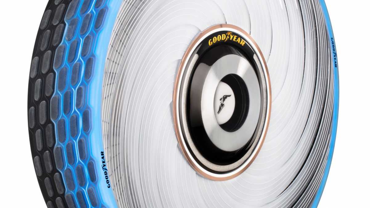 Goodyear reCharge, Tapak Ban yang Bisa Berubah Sesuai Kondisi Jalan Goodyear reCharge, Tapak Ban yang Bisa Berubah Sesuai Kondisi Jalan