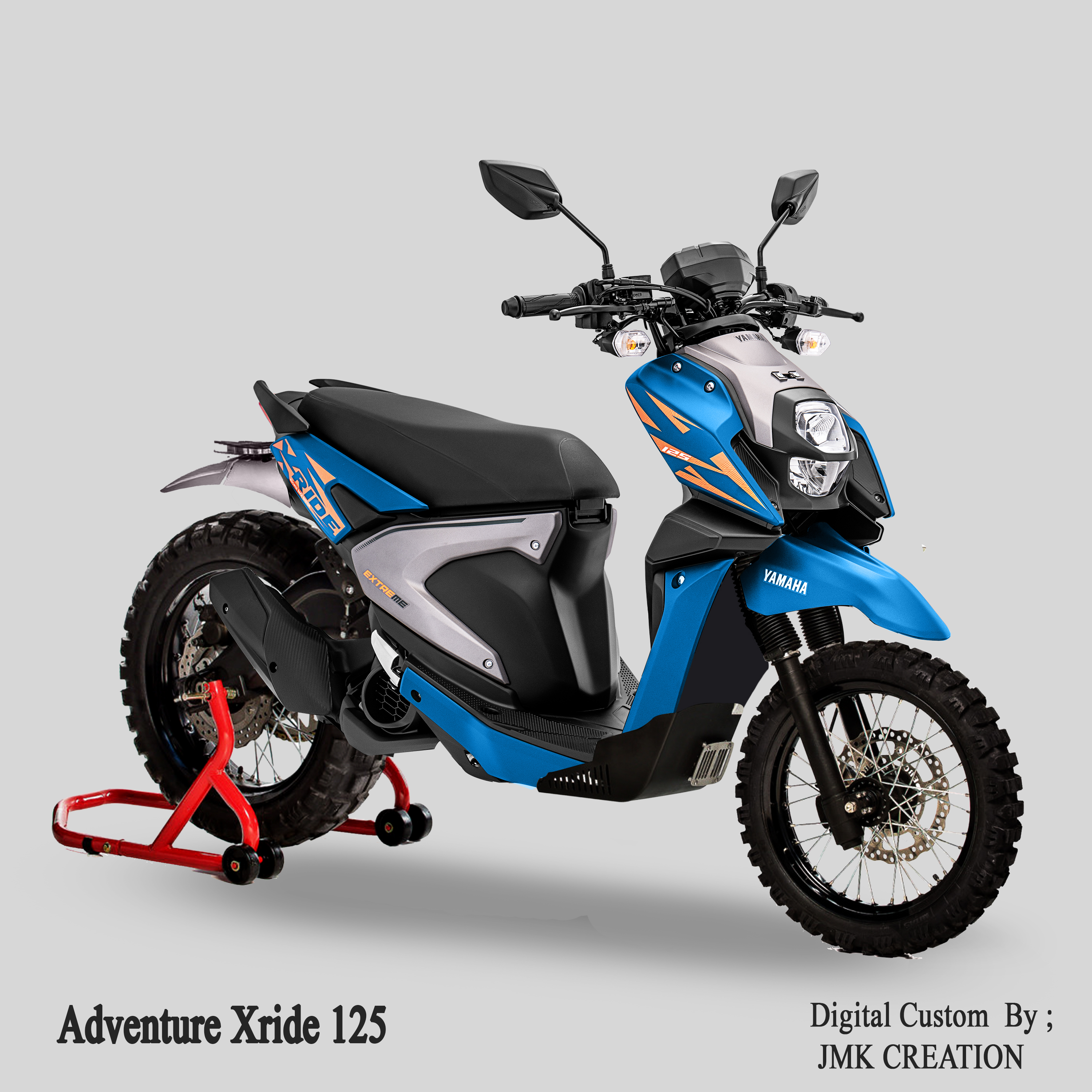 Modifikasi Motor X Ride 125 Keren