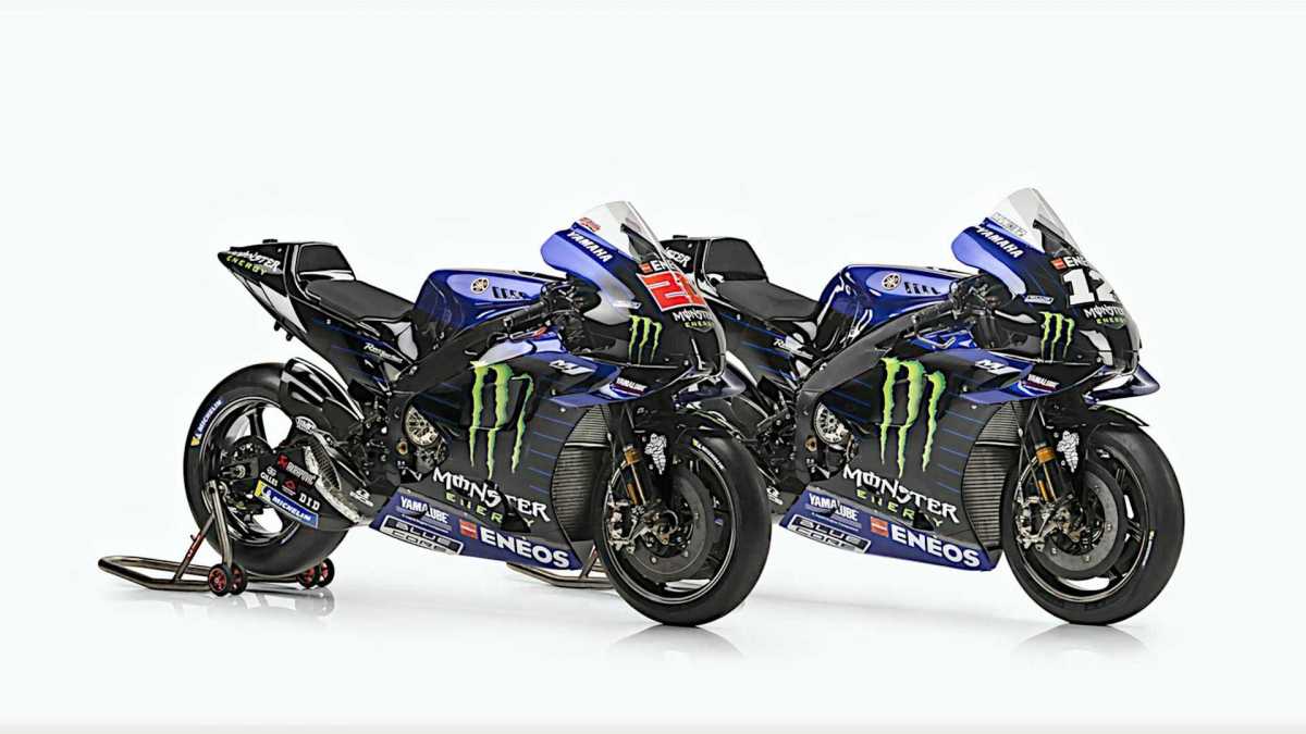 Penampakan Motor MotoGP Yamaha 2021 Penampakan Motor MotoGP Yamaha 2021